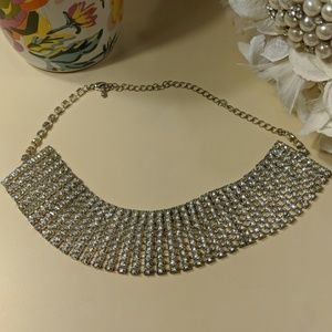 💖 Glamorous Diamond Choker Necklace